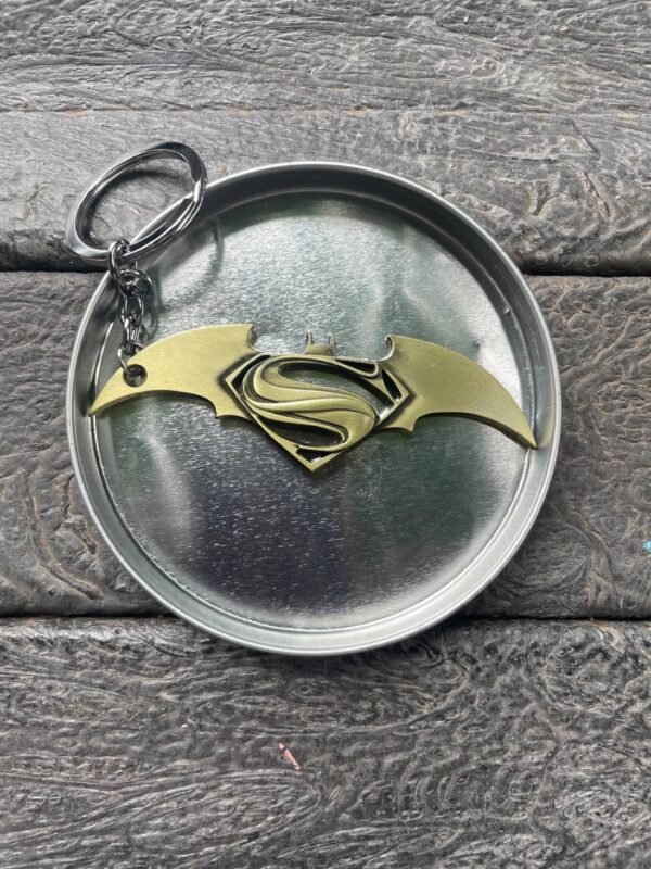 Superman Gold Keychain