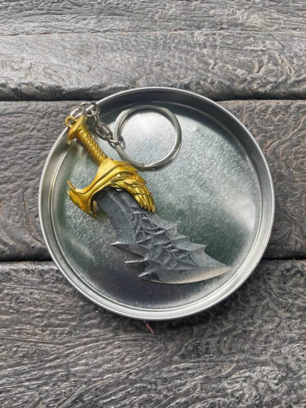 God of War Blades of Chaos Keychain