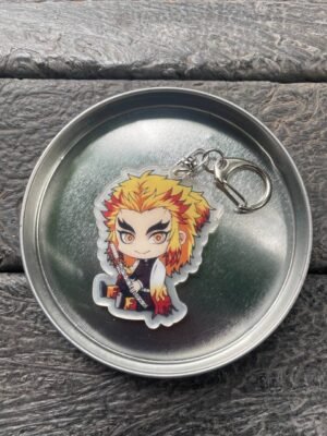 Shop Captain America metallic keychain inspired by Marvel shield design. Durable superhero accessory available at Kaizoq Anime Merc – best anime store in Uganda.