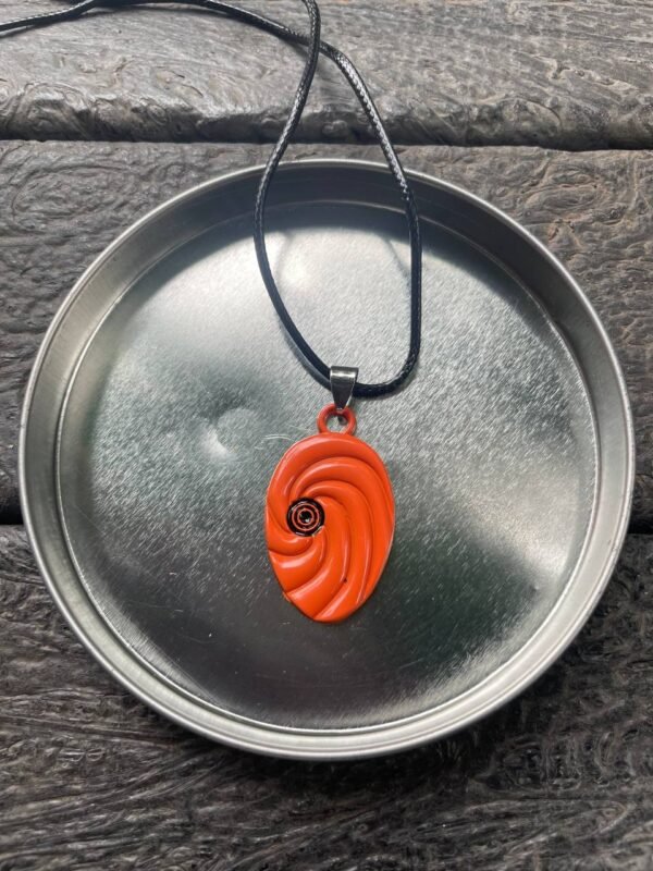 Accessories (70) Obito Uchiha Tobi Orange Mask Metallic Keychain – Naruto Anime Accessory Obito Uchiha orange Tobi mask metallic keychain inspired by Naruto anime