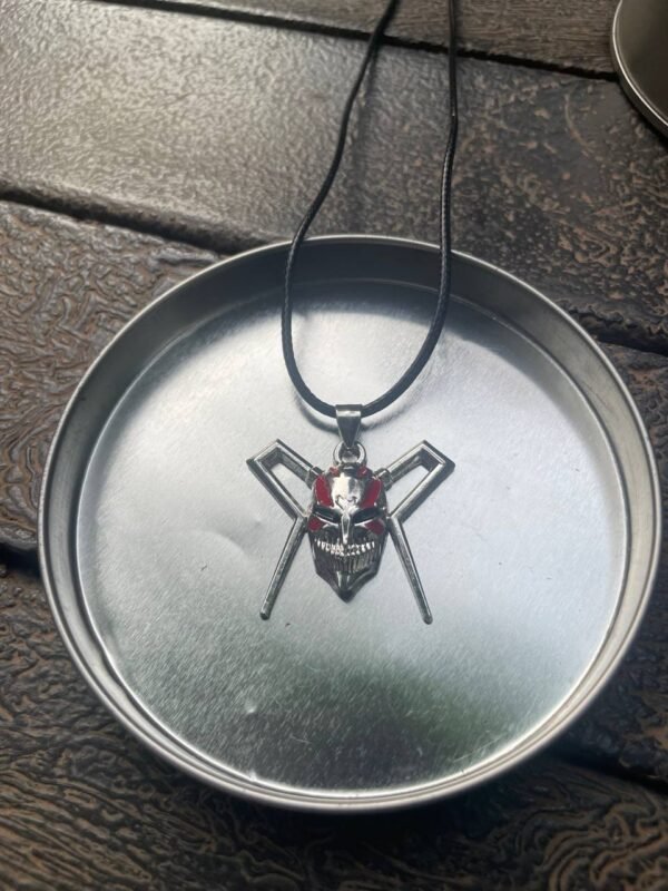 anime neclaces used Ichigo hollow mask necklace silver metallic anime pendant kaizoq anime merc uganda