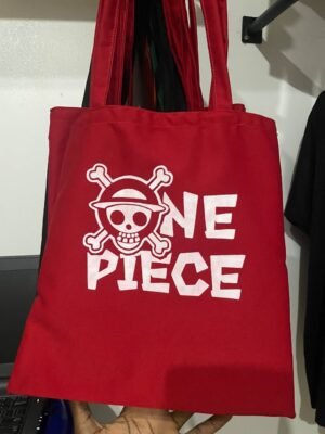 One Piece bag Uganda red cloth anime collectible
