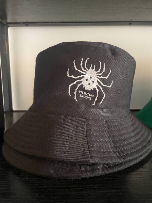 Phantom Troupe Black Bucket Cap anime accessory kaizoq anime merc, kaizoku realm anime store uganda