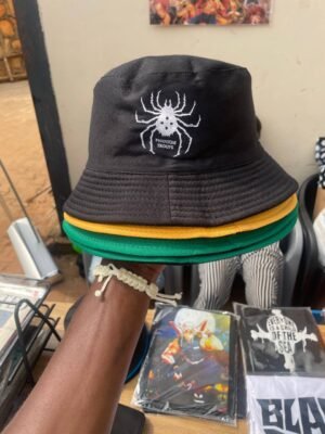 Phantom Troupe Black Bucket Cap anime accessory kaizoq anime merc, kaizoku realm anime store uganda