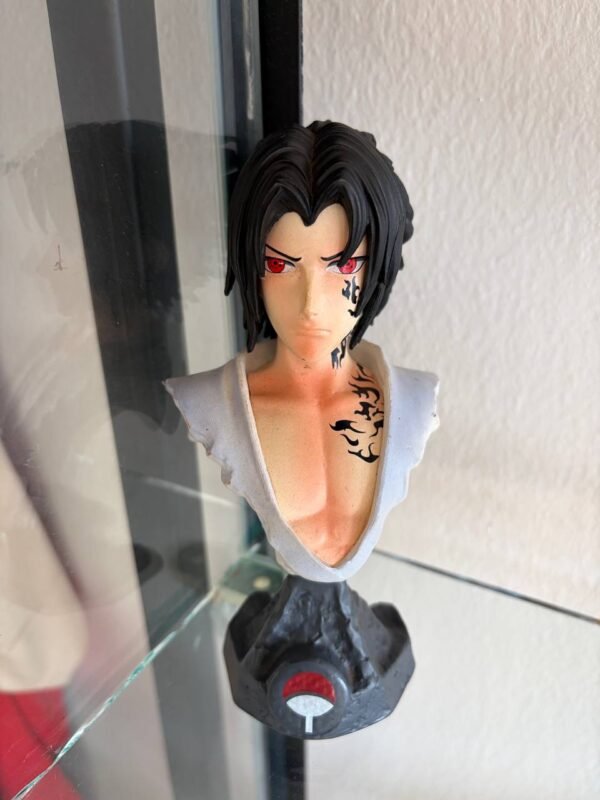 Sasuke Bust Head Figurine collectible anime accessory kaizoq anime merc, kaizoku realm anime store uganda