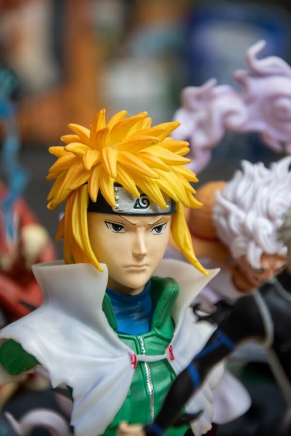 Figurines (32) Minato Hokage Head Bust Figurine – Premium Naruto Anime Collectible Minato Hokage Head Bust Figurine collectible anime accessory kaizoq anime merc, kaizoku realm anime store uganda