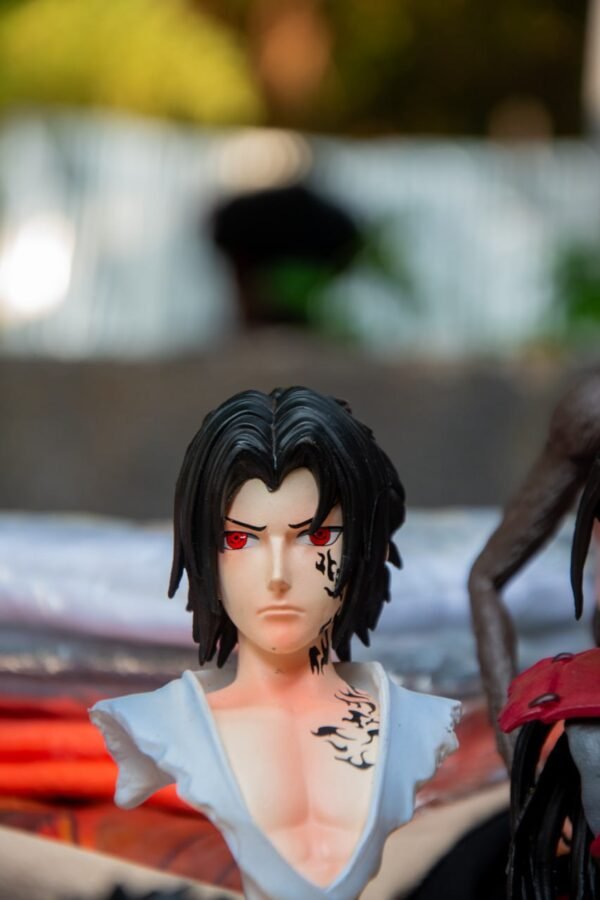 Sasuke Bust Head Figurine collectible anime accessory kaizoq anime merc, kaizoku realm anime store uganda
