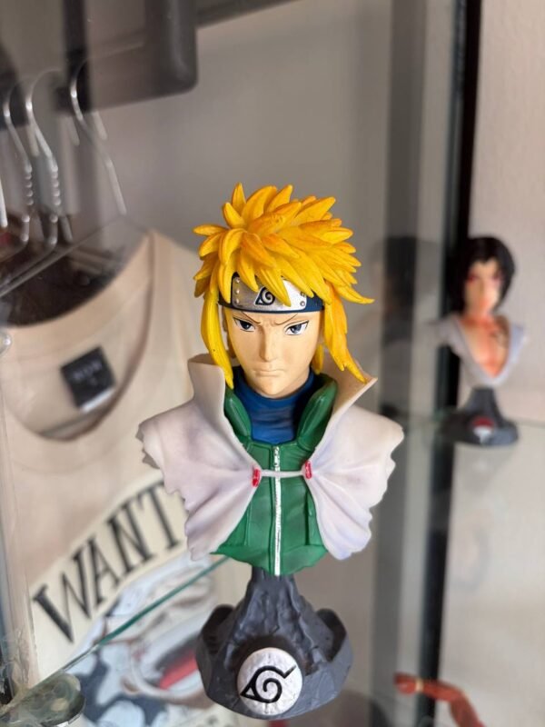 Figurines (4) Minato Hokage Head Bust Figurine – Premium Naruto Anime Collectible Minato Hokage Head Bust Figurine collectible anime accessory kaizoq anime merc, kaizoku realm anime store uganda