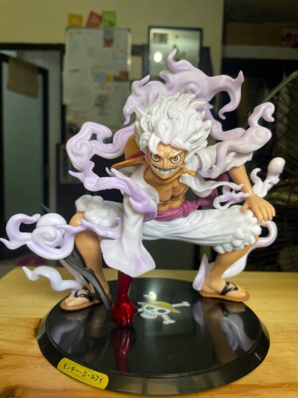 Luffy Gear 5 Figurine collectible anime accessory kaizoq anime merc, kaizoku realm anime store uganda