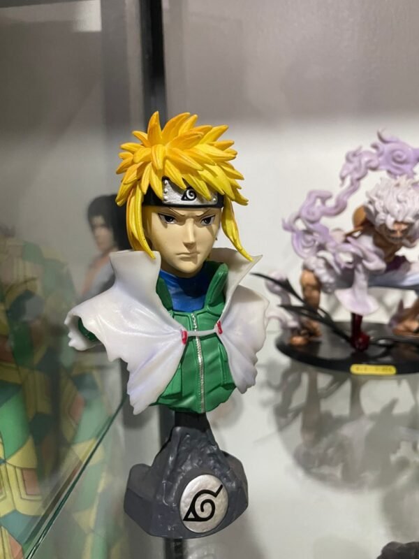 Figurines (62) Minato Hokage Head Bust Figurine – Premium Naruto Anime Collectible Minato Hokage Head Bust Figurine collectible anime accessory kaizoq anime merc, kaizoku realm anime store uganda