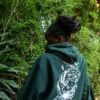 One piece green hoodie