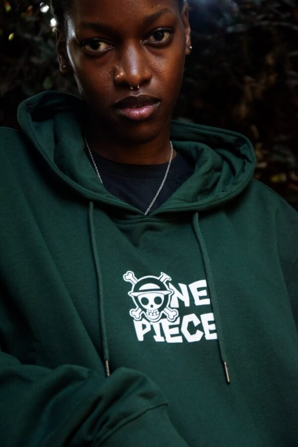 ne Piece hoodie Uganda Luffy green anime sweatshirt