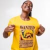 One Piece Shirt Uganda – Yellow Sanji Wanted Anime Tee 2026