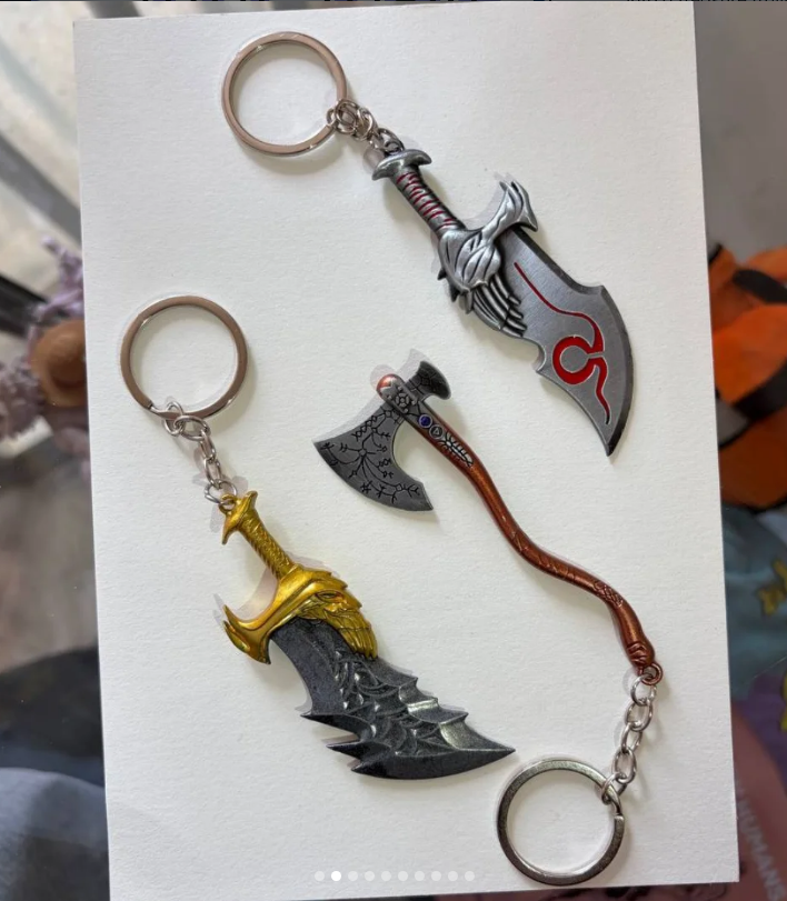 God of war blades anime accessories, Blades of Chaos and Leviathan Axe God of War anime accessories collectible set kaizoq anime merc, kaizoku realm anime store uganda kaizoq anime store uganda