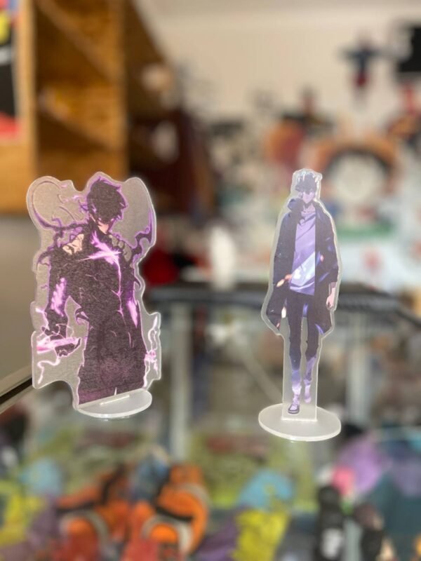 Shadow Monarch sticker Level 100 desk plastic collectible