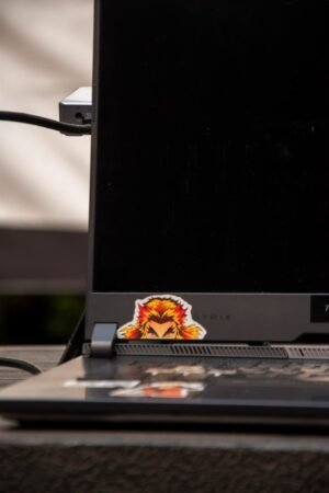 Rengoku sticker anime half design collectible