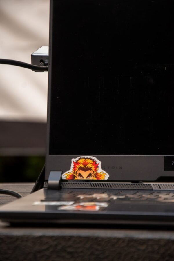 Rengoku sticker anime half design collectible