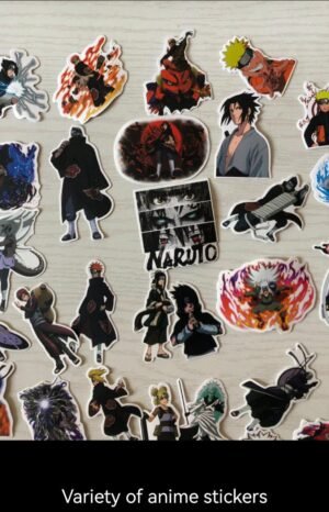 Naruto Shippuden stickers anime collectible set
