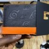 Hidden Leaf Wallet orange Naruto color collectible anime accessory kaizoq anime merc, kaizoku realm anime store uganda