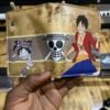 Luffy Wallet shiny brown collectible anime accessory kaizoq anime merc, kaizoku realm anime store uganda