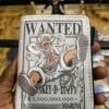 Luffy Gear 5 Wanted Wallet white One Piece collectible anime accessory kaizoq anime merc, kaizoku realm anime store uganda