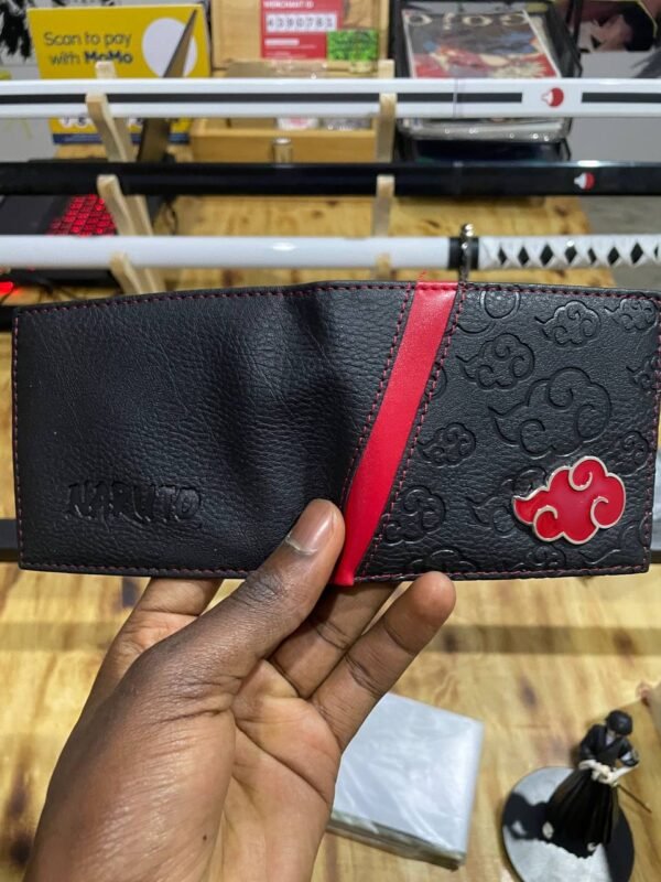 Wallets (6) Akatsuki Wallet – Premium Naruto Anime Collectible Akatsuki Wallet collectible anime accessory kaizoq anime merc, kaizoku realm anime store uganda