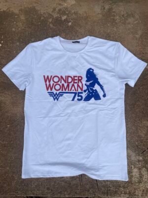 Wonder Woman White T-Shirt DC Comics Superhero Apparel