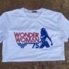 Wonder Woman White T-Shirt DC Comics Superhero Apparel