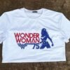 Wonder Woman White T-Shirt DC Comics Superhero Apparel