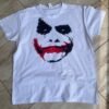 Joker White T-Shirt anime accessory kaizoq anime merc, kaizoku realm anime store uganda