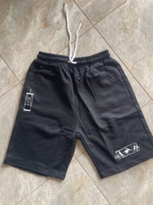 Tanjiro Demon Slayer Black Shorts anime accessory kaizoq anime merc, kaizoku realm anime store uganda