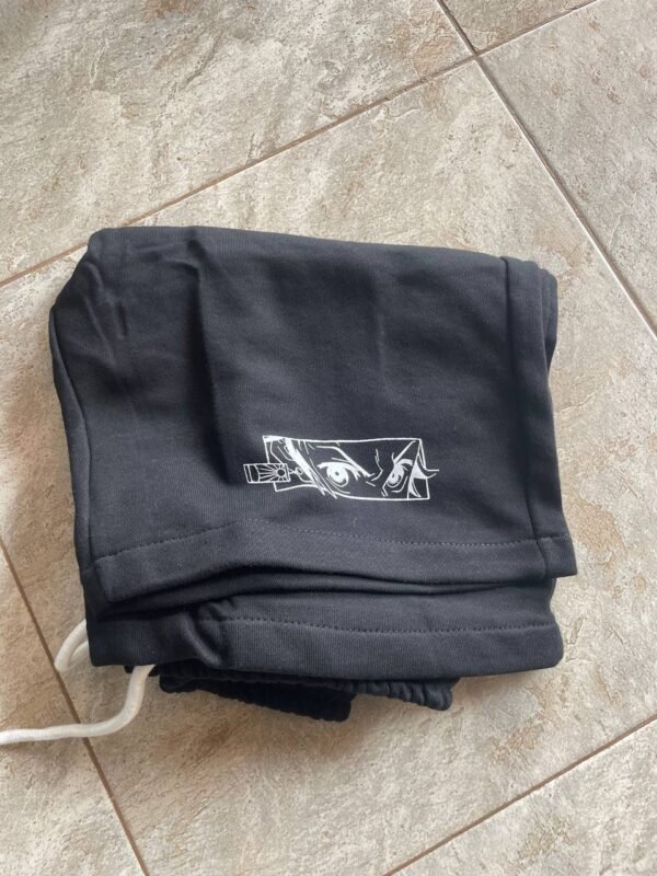 Tanjiro Demon Slayer Black Shorts anime accessory kaizoq anime merc, kaizoku realm anime store uganda