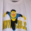Invincible White T-Shirt Omni-Man Mark Grayson Graphic Tee