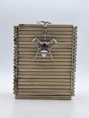 Accessories (21) Ichigo Hollow Form Keychain – Bleach Hollow Mask Anime Metal Key Holder