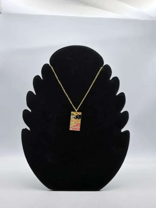 Zenitsu Agatsuma Thunder Breathing Necklace – Demon Slayer Anime Pendant