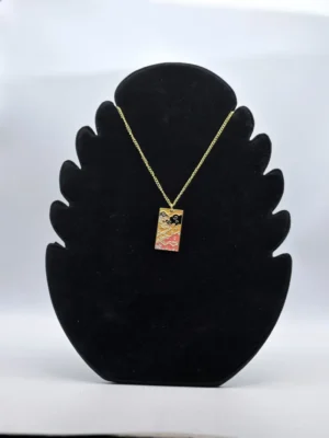 Accessories2 (60) Zenitsu Agatsuma Thunder Breathing Necklace – Demon Slayer Anime Pendant