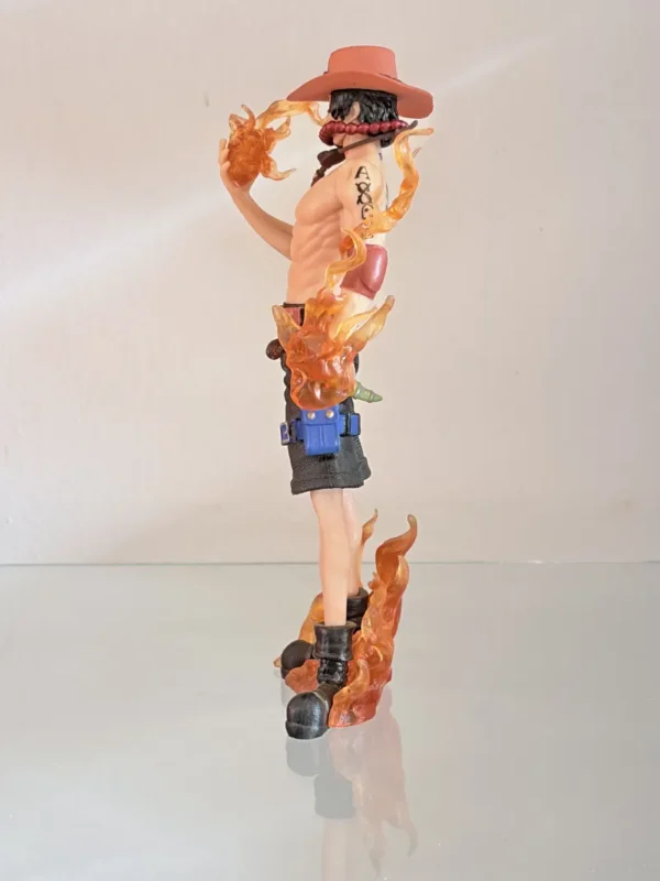 Figurines (151) Portgas D. Ace Aura Farming Figurine – One Piece Fire Fist Collectible Statue