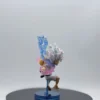 Luffy Gear 5 Mini Full Scale Figurine – Sun God Nika One Piece Collectible Statue