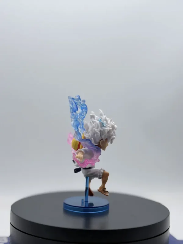 Luffy Gear 5 Mini Full Scale Figurine – Sun God Nika One Piece Collectible Statue