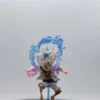 Luffy Gear 5 Mini Full Scale Figurine – Sun God Nika One Piece Collectible Statue