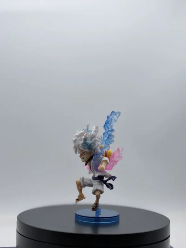 Luffy Gear 5 Mini Full Scale Figurine – Sun God Nika One Piece Collectible Statue