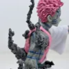 Figurines3 (61) Shop Akaza figurine from Demon Slayer Infinity Castle arc featuring emotional final moment design. High-detail anime collectible for fans and display.
