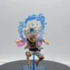 Luffy Gear 5 Mini Full Scale Figurine – Sun God Nika One Piece Collectible Statue