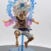 Luffy Gear 5 Mini Full Scale Figurine – Sun God Nika One Piece Collectible Statue