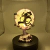 figurines (185) Luffy Gear 5 Sun God Nika Figurine – Glow in the Dark Jumping Anime Statue